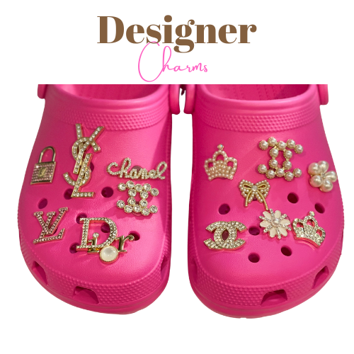 louis vuitton crocs pink