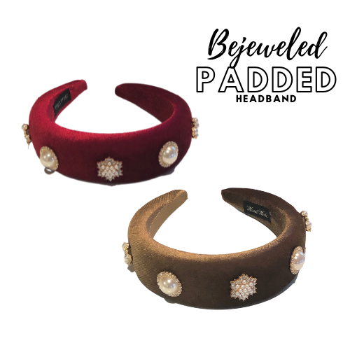 Bejeweled Padded Headband