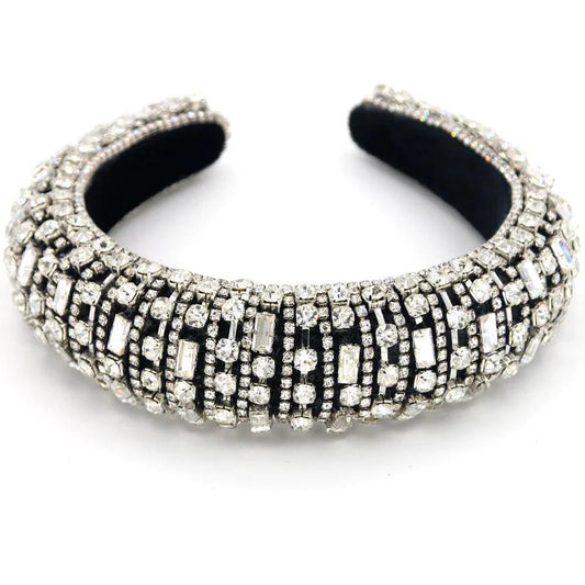 Rhinestone Padded Headband