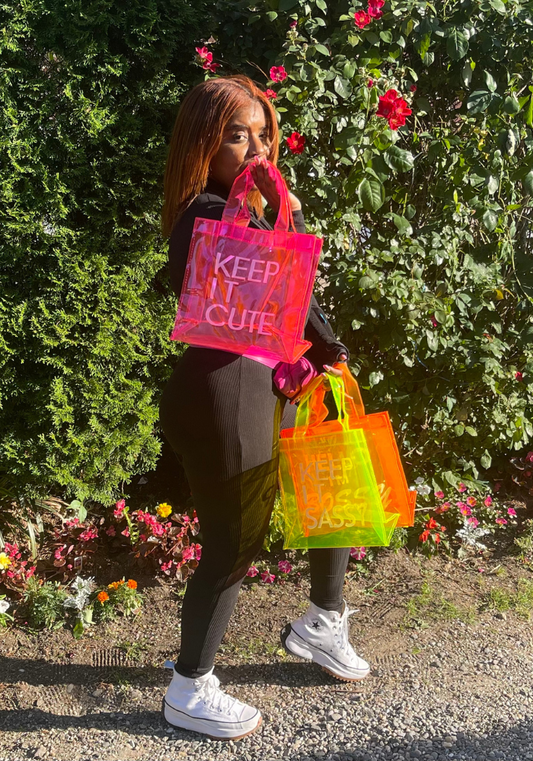 Statement Jelly Tote