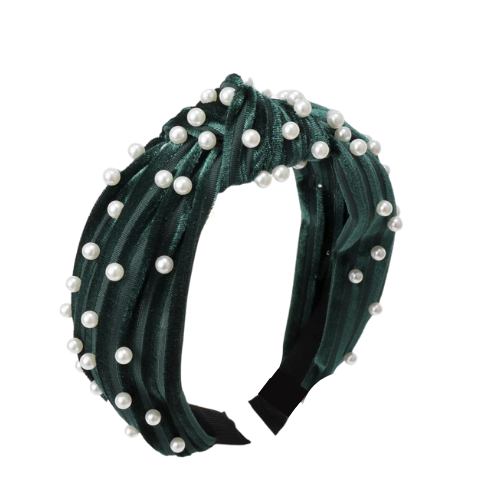 Knotted Pearl Headband