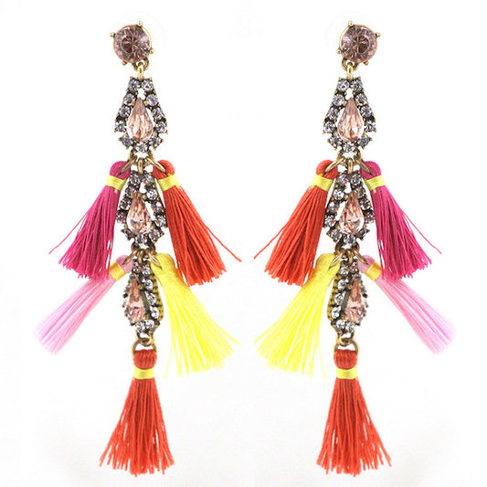 Bali Tassel Earrings