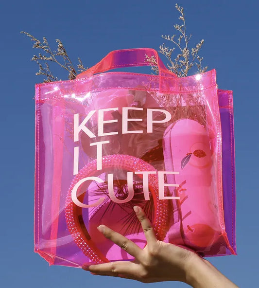 Statement Jelly Tote