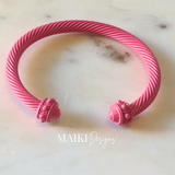 Cable Cuff Bracelet