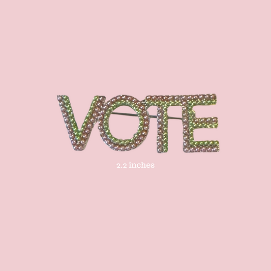 Vote Brooch