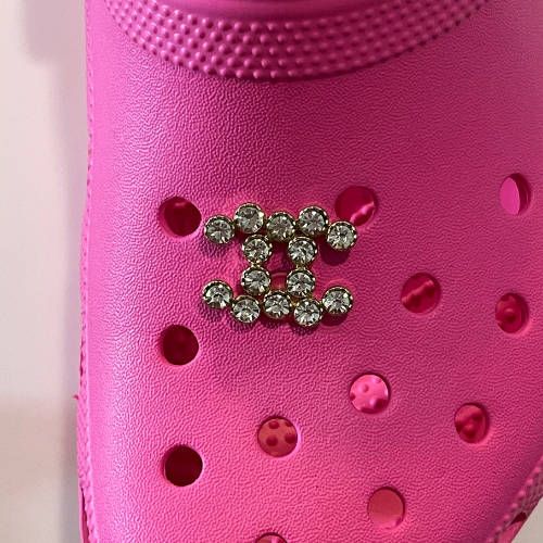 Luxury Designer Shoe charms Compatible W/ Crocs Fancy Bling