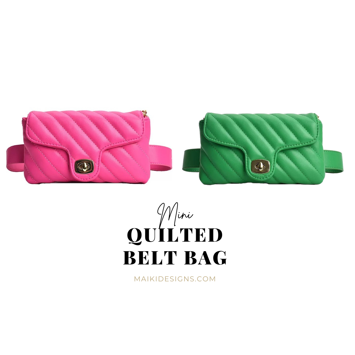 Mini Quilted Belt Bag