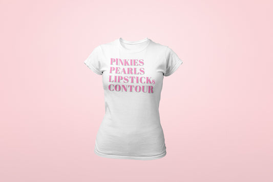 Pinkies & Pearls Tee (Beauty edition)