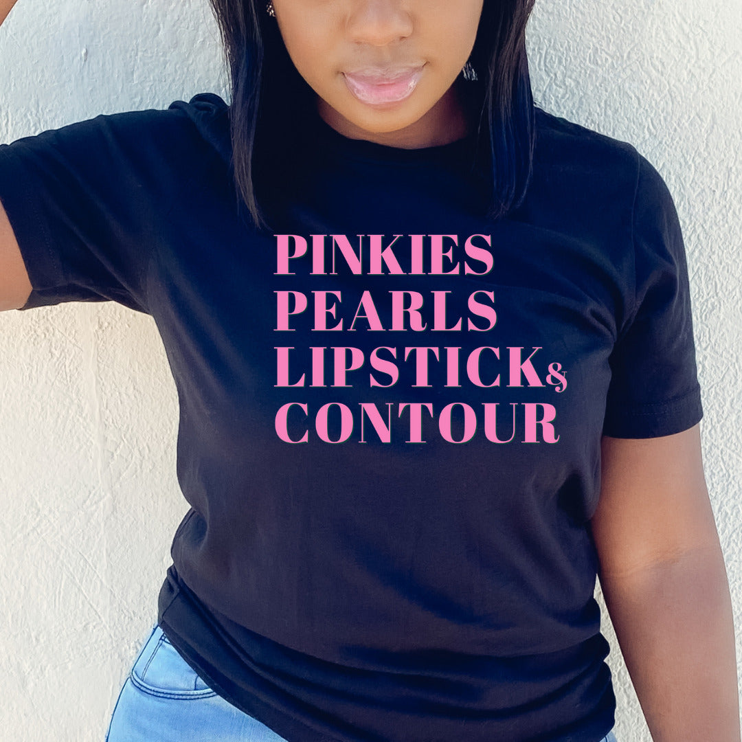 Pinkies & Pearls Tee (Beauty edition)