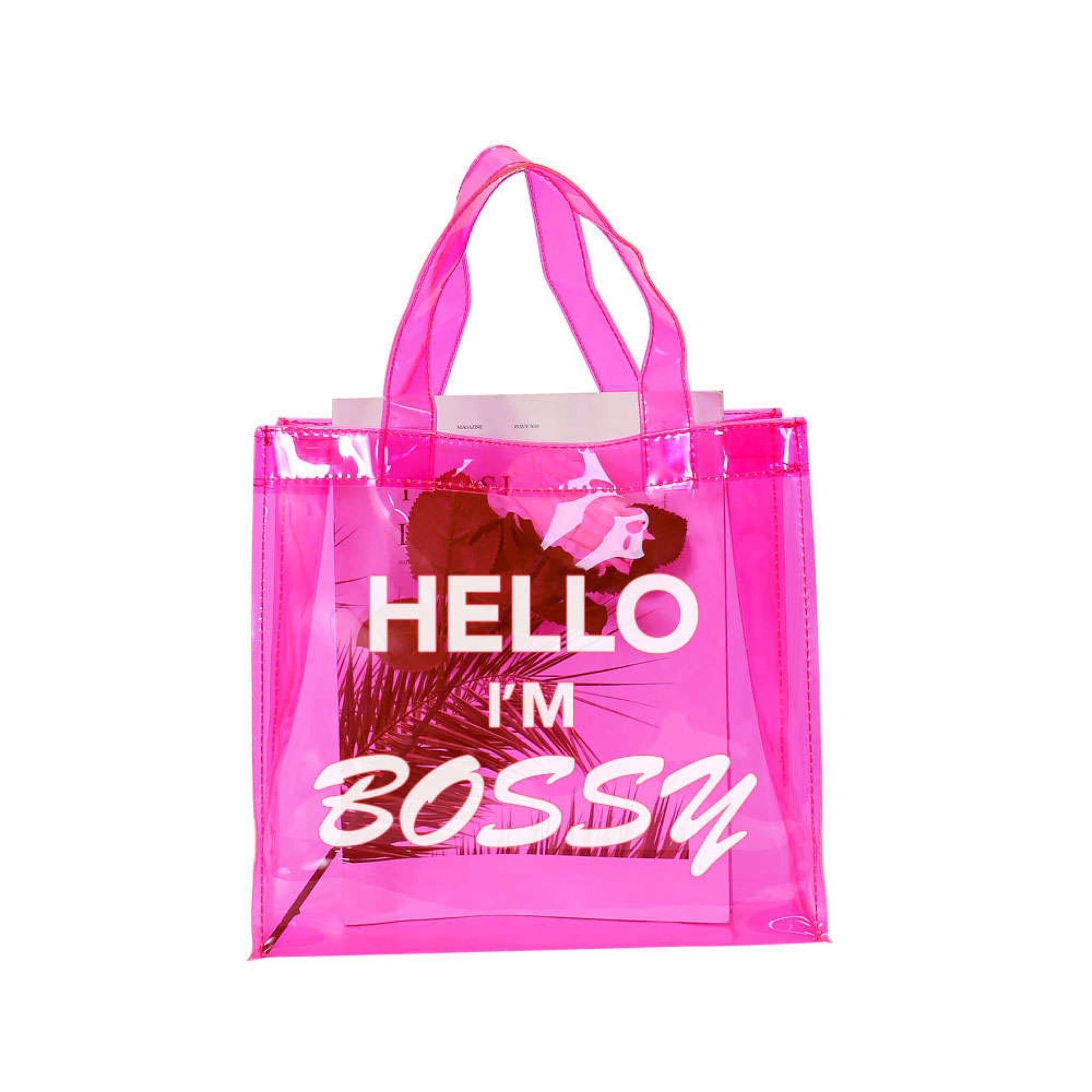 Statement Jelly Tote